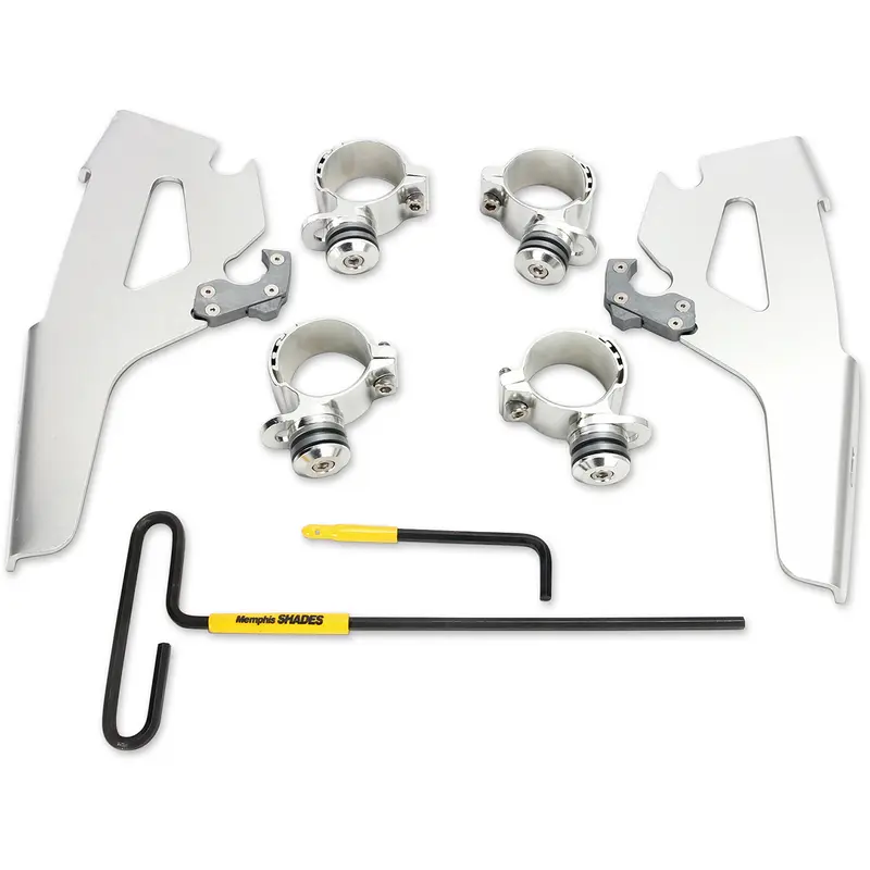 MEMPHIS SHADES Fats/Slim Trigger Lock Mounting Kit - Vegas - Polished MEK2021