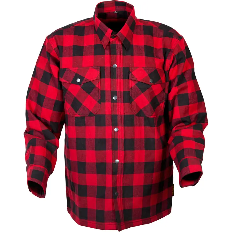 Covert Moto Flannel Red/Black Md