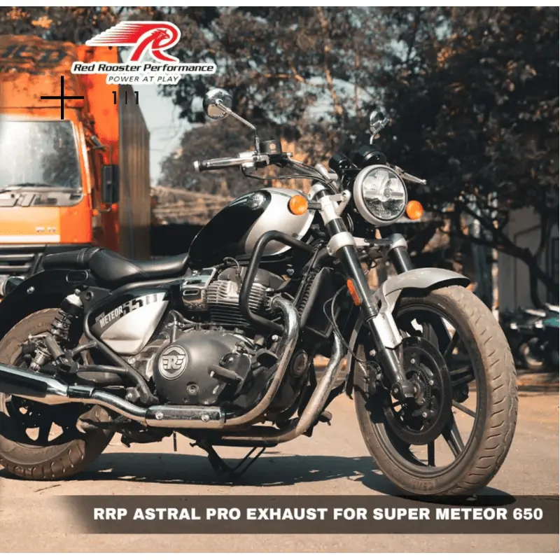 Royal Enfield Super Meteor 650 Red Rooster Astral PRO Exhaust