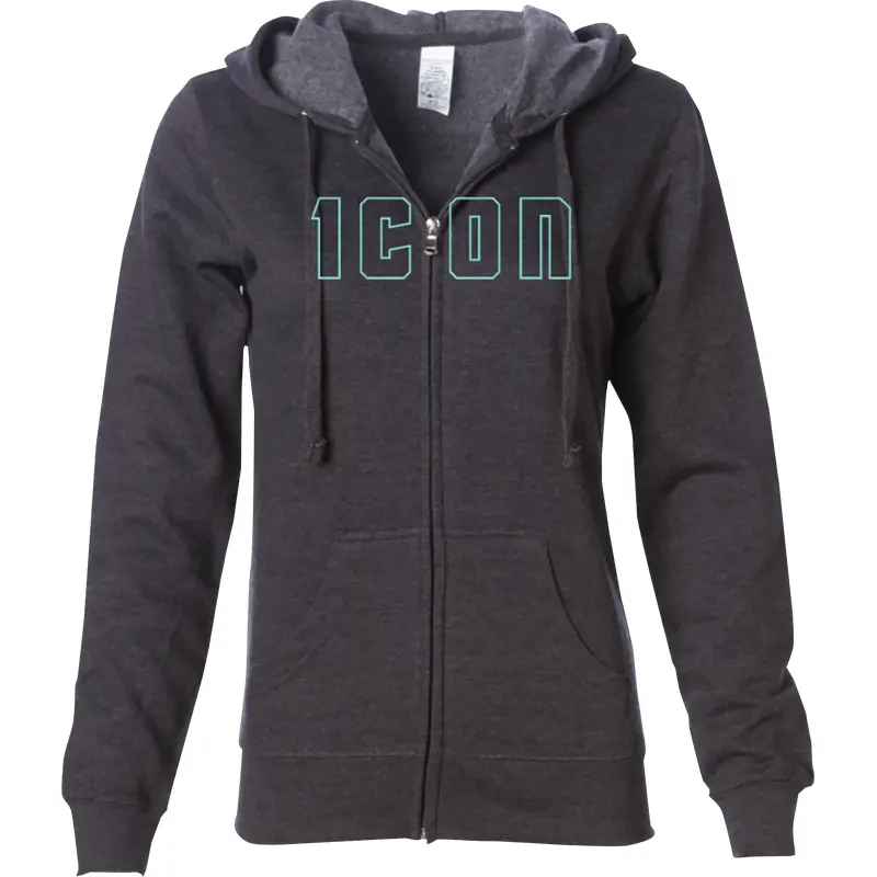 ICON Women's Kat Stevens* Hoodie - Charcoal - XL 3051-1213