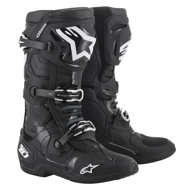 Tech 10 Boots Black Size 10