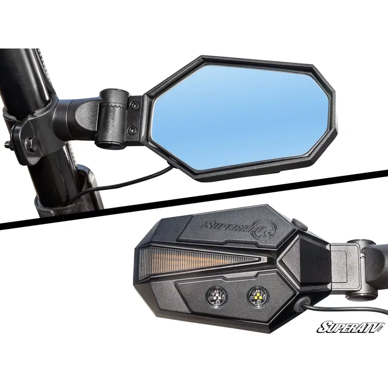 Kawasaki Lighted Side-View Mirrors