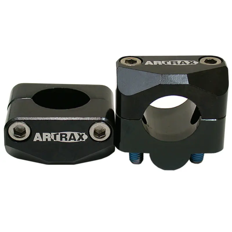 20mm risers std to fatbar black Artrax (BM01B)