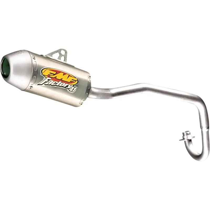 FMF Factory 4.1 Exhaust - Anodized Titanium/Stainless Steel 042381