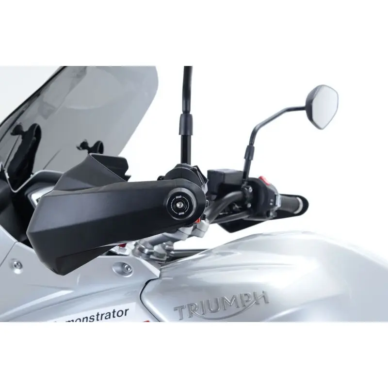 R&G Racing Black Bar End Sliders For 2016-2018 Triumph Tiger 1050 Sport BE0103BK