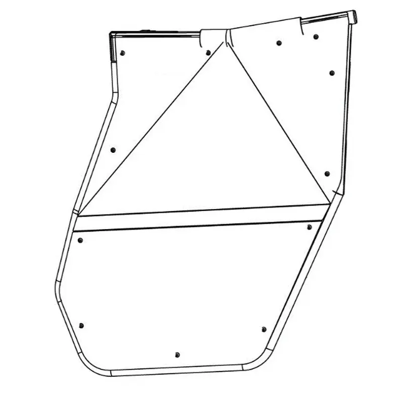Rival - Alloy Door Skin (LEFT) Can-Am