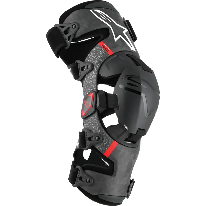 Supertech Rk 10 Plasma Knee Brace Black/Red Sm
