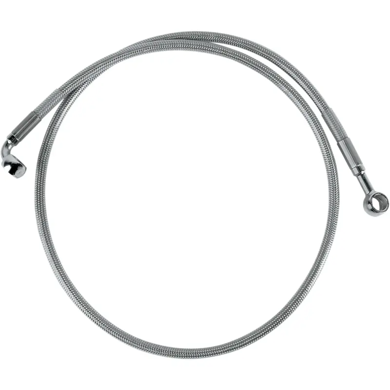DRAG SPECIALTIES Brake Line - Front (Upper) - Stainless Steel 640310