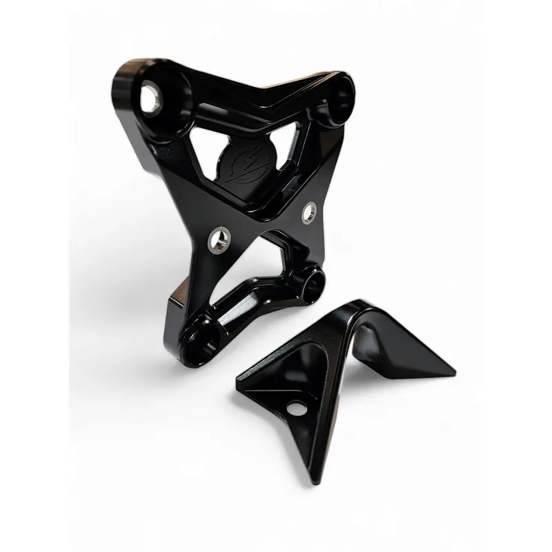 2017-2021 Can Am X3 Maverick EOD Radius Rod Plate with Tow Hook Black