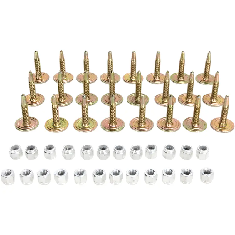 STUD BOY Studs with Locknuts - 1.875" - 24 Pack 2544-P1