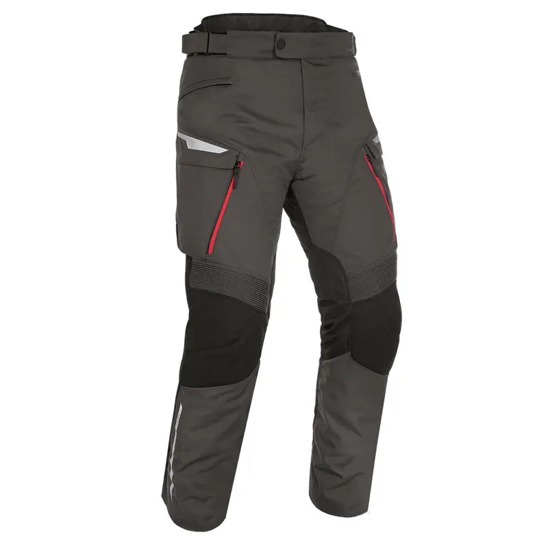 Oxford Montreal 4.0 Dry2Dry Pants - Black / Grey / Red (Regular) (2XL)