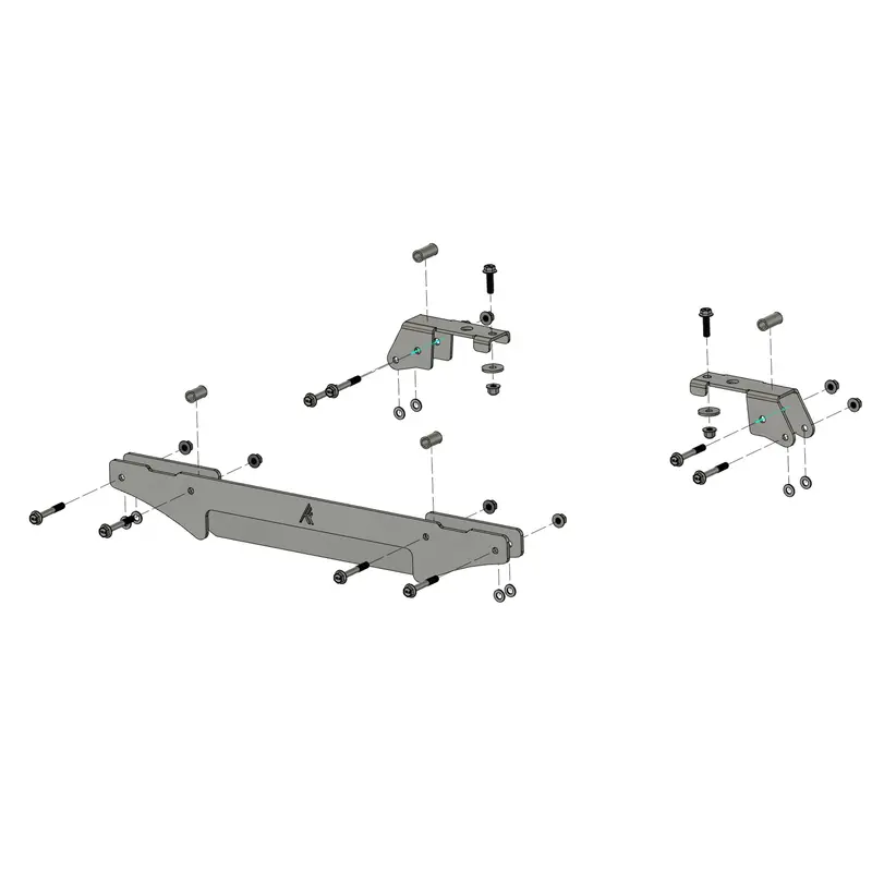 TF211301 | CF MOTO UForce 1000 Bracket Lift Kit - 3 Inch