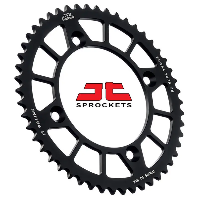JT Sprockets RaceLite Rear Alloy T51 #520 Black JTA210.51BLK