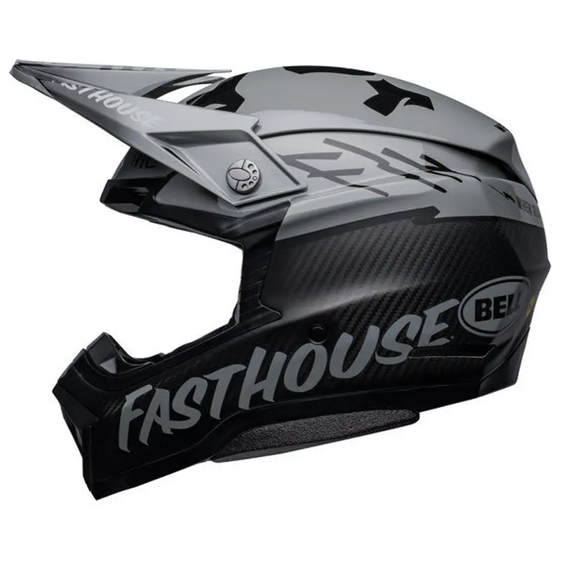 Bell MOTO-10 SPHERICAL Fasthouse BMF LE Grey/Black