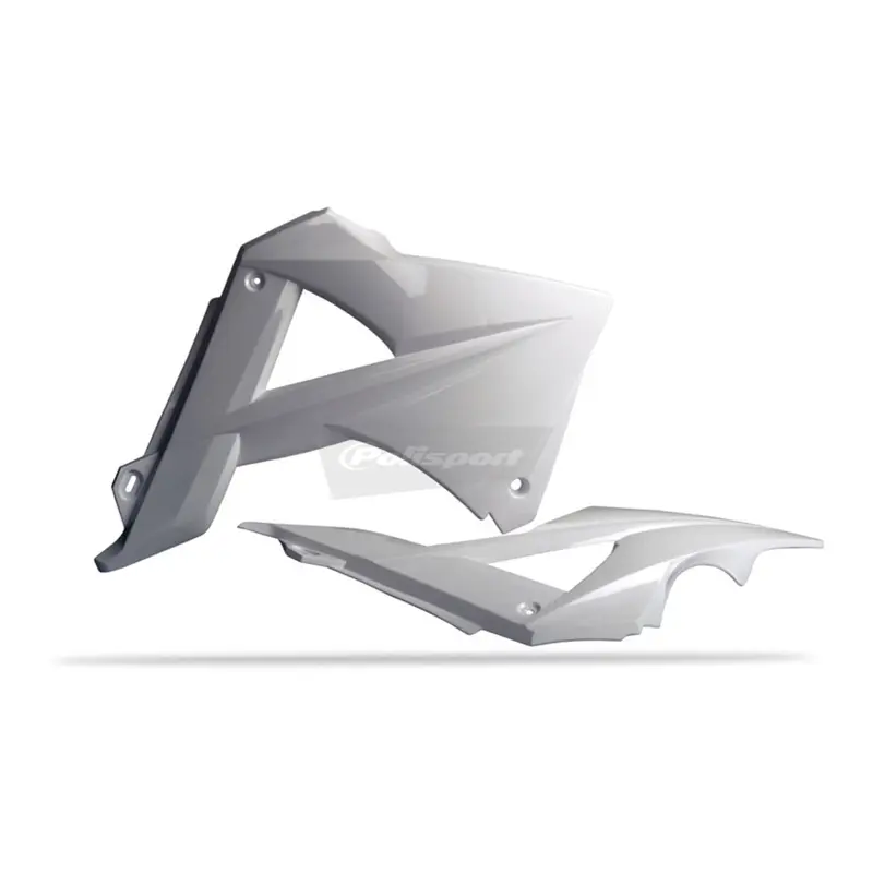 Polisport Radiator Scoops GasGas EC300 '10-'11 - White