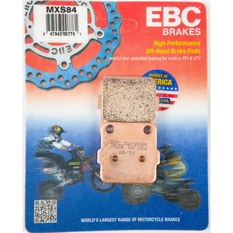 EBC 1 Pair MX-S Offroad Race Brake Pads MPN MXS84