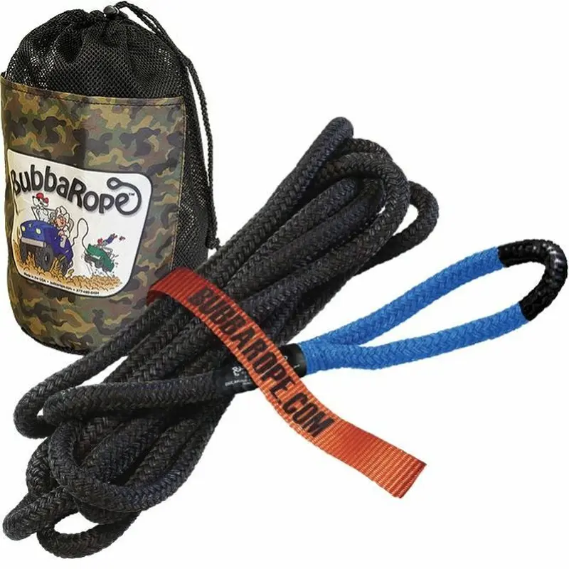 BUBBA ROPES 176650BLG 1/2" X 20 Lil' Bubba Blue Eyes ATV Recovery Rope