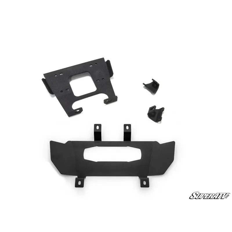 SuperATV Polaris RZR Trail 900 Winch Mounting Plate