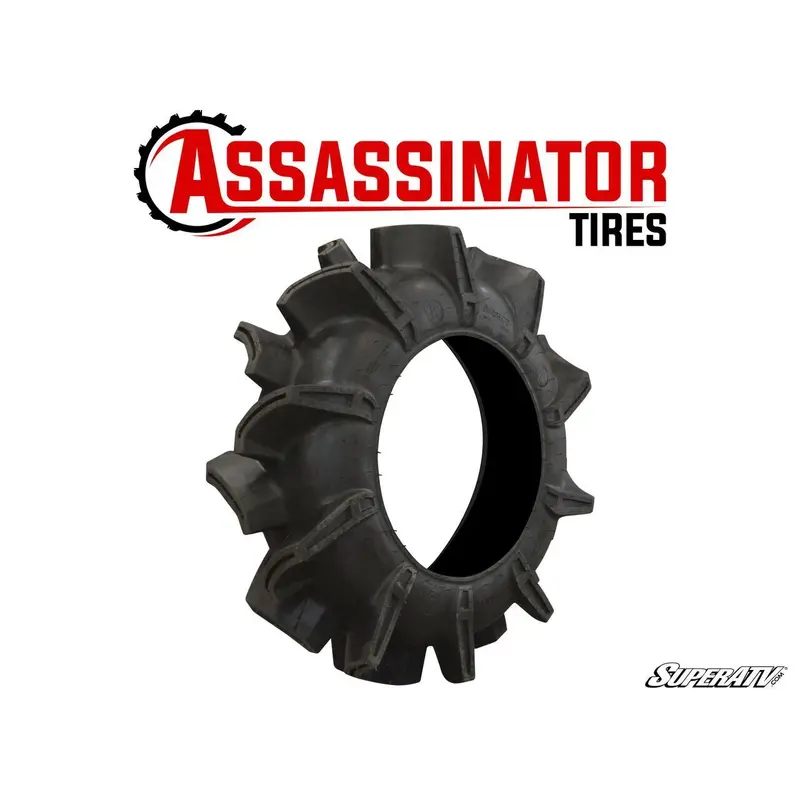 SuperATV Assassinator UTV / ATV Mud Tire - 34x8-14
