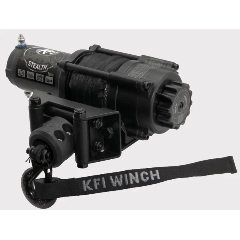KFI Stealth Winch 2500lbs - Synthetic Cable