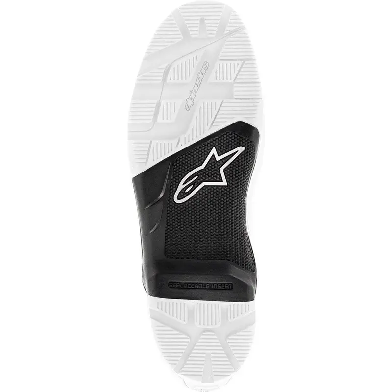 ALPINESTARS ENDURO 7 SOLE BLACK/WHITE SZ 11 25SU891E-12-11