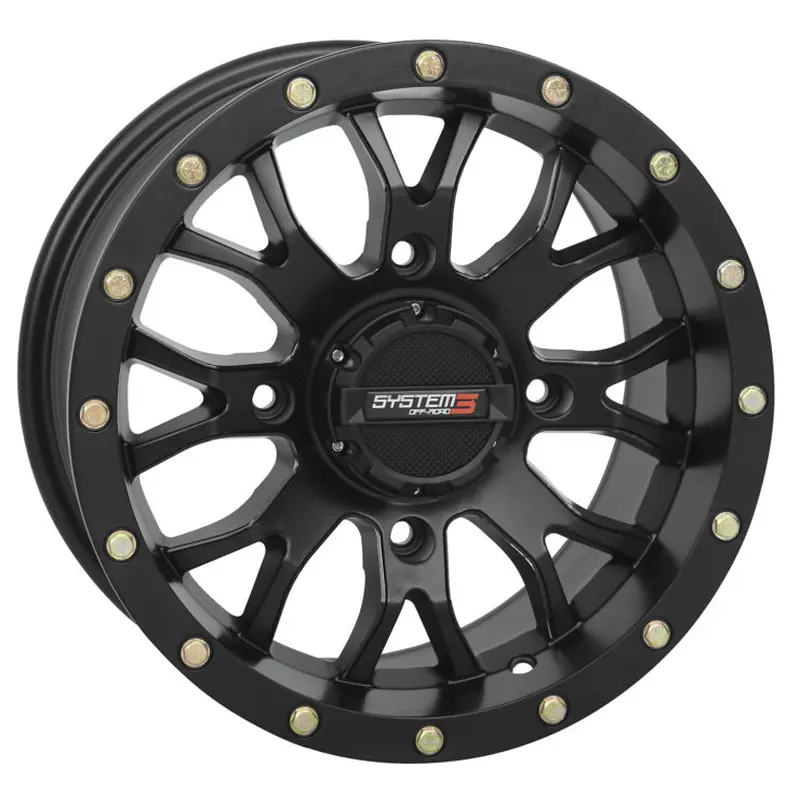 SYSTEM 3 | ST-3 | MATTE BLACK - 14"X7" - 4/110 - 5+2