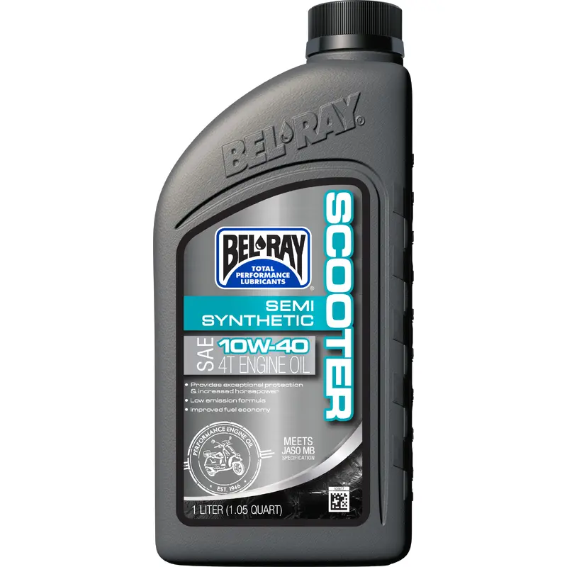 BEL-RAY Scooter Semi Synthetic Engine Oil 10W-40 - 1L