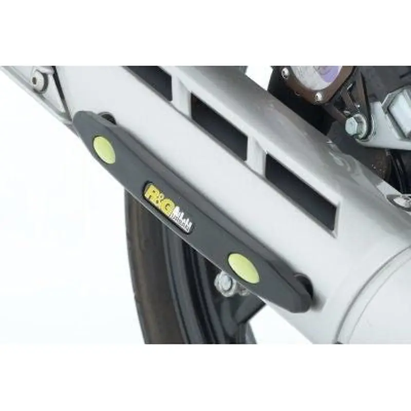 R&G Racing Black Exhaust Sliders For 2015-2017 Yamaha YBR125C Express ES0006BK