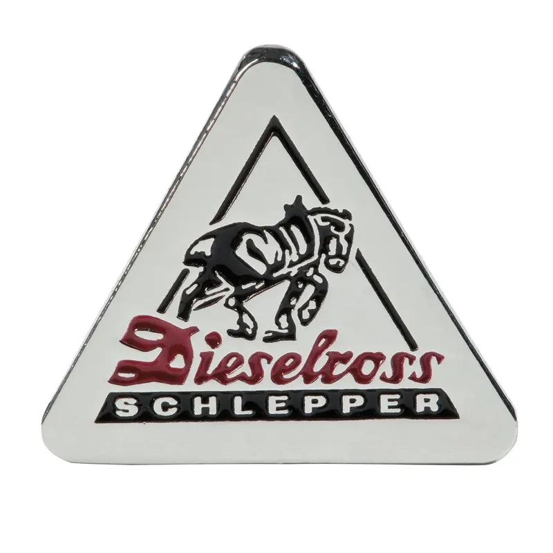 *SPECIAL PRICE* - Dieselross Pin Badge X991006248000 | Grey Metal | Fendt Collectible
