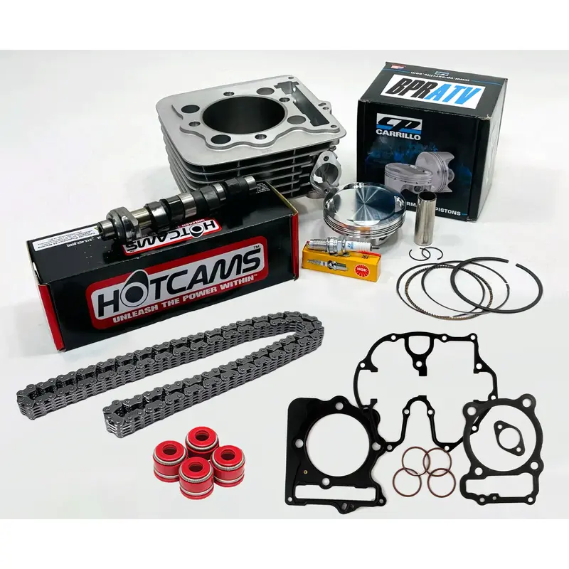 Honda 400X XR400 XR 400R Top End Cylinder Kit CP Piston Gaskets Stage 1 Hot Cams