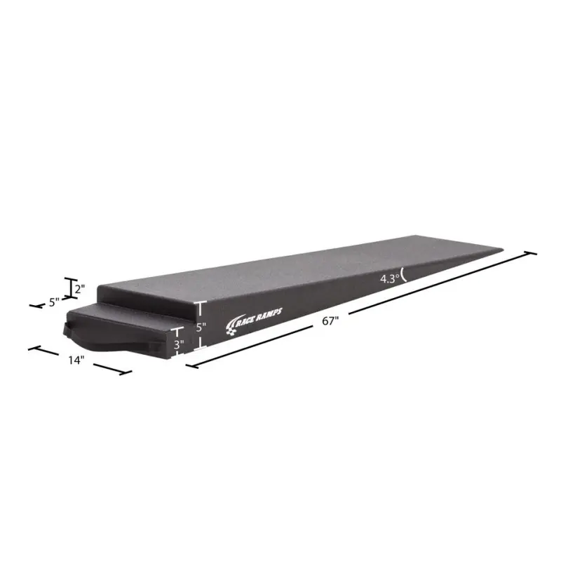 Race Ramps 5in. Trailer Ramp - 4.3 Degree Approach Angle