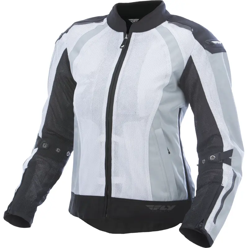 Women's Coolpro Mesh Jacket White/Black Md