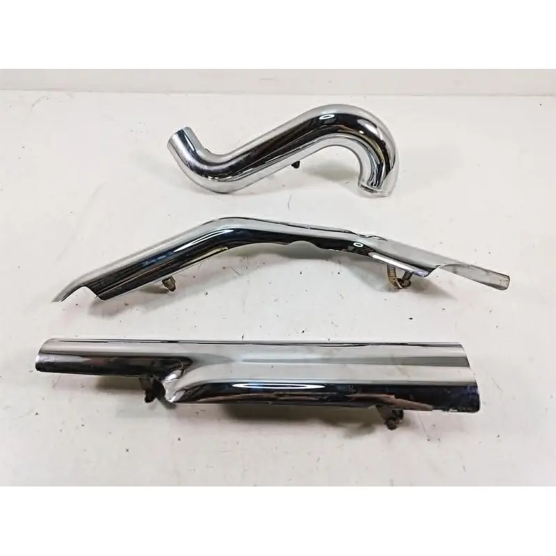 2010 Harley Touring FLHTCU Electra Glide Exhaust Header Heat Shield Set 65952-09