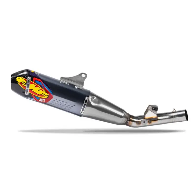 4.1 S/S Alum CRF250R/X 2022-24 slip on w/carb end cap FMF (FMF-041610)
