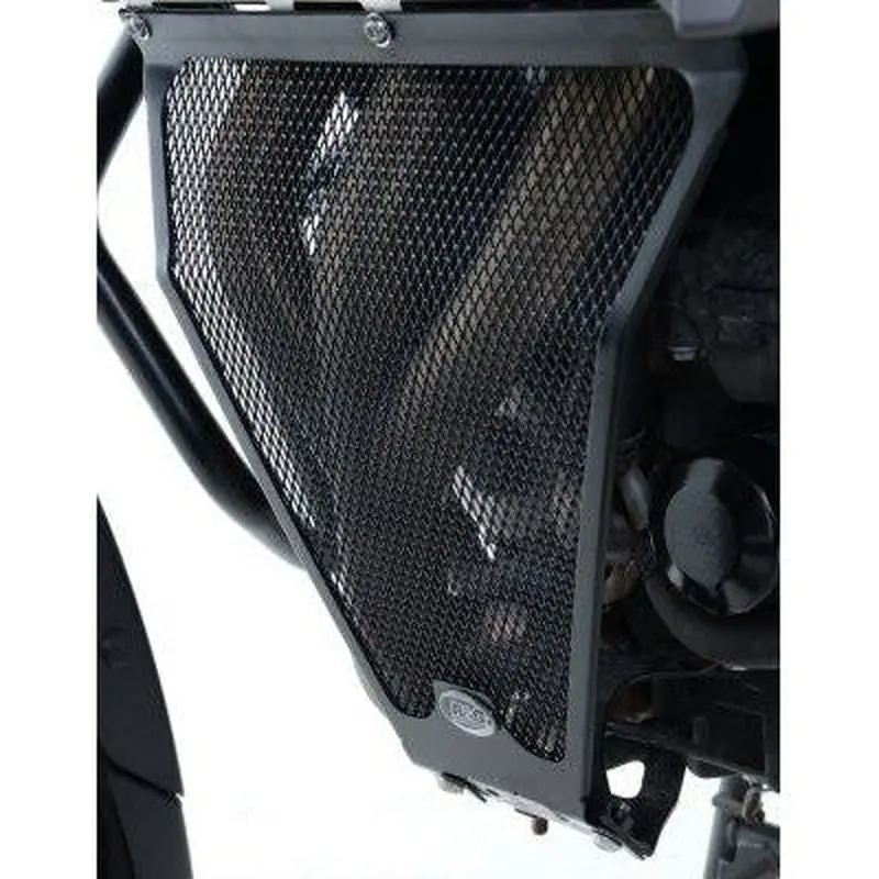 R&G Racing Black Downpipe Grill For 2018-2020 Triumph Tiger 800 XCA