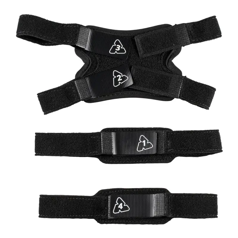 Leatt Strap Kit All C-Frame Carbon (Pair) Jnr
