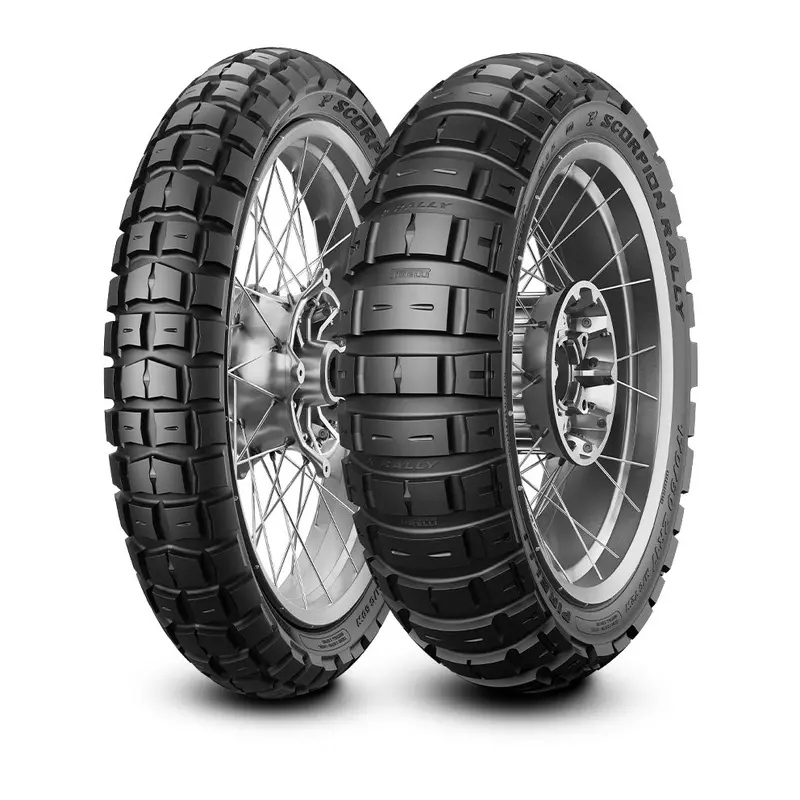 PIRELLI SCORPION RALLY STR 110/80-19 Tubeless 59 V Front Two-Wheeler Tyre