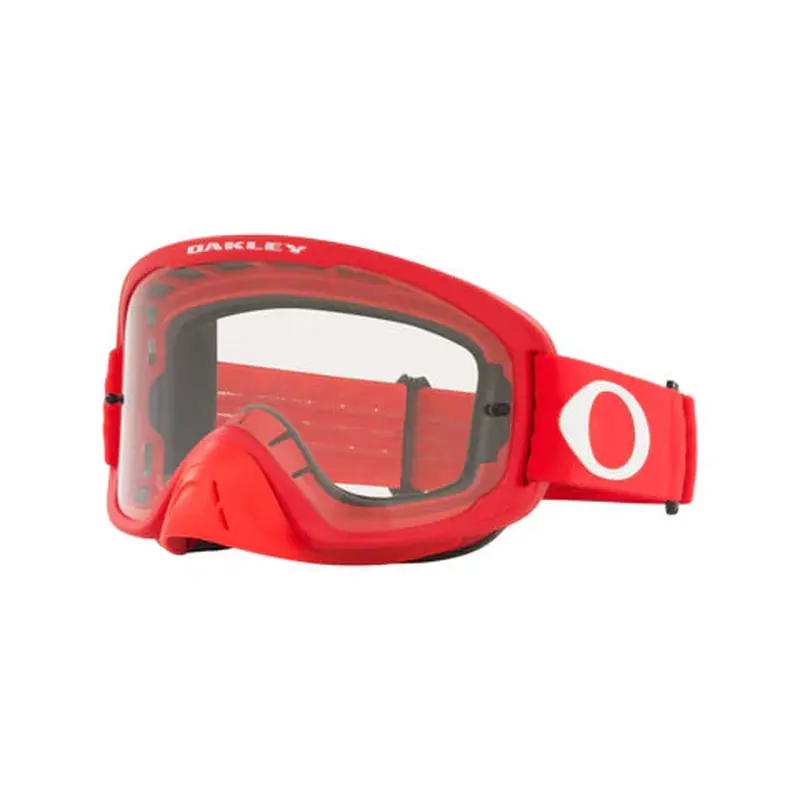 O-Frame 2.0 Pro MX Goggles- Red W/clear