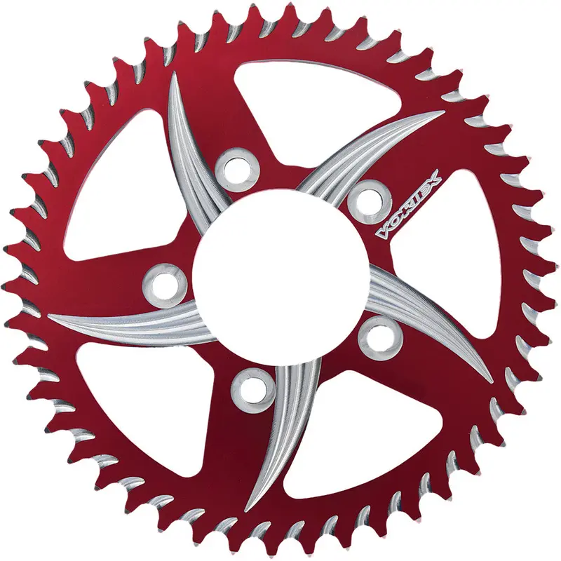 VORTEX CAT5 REAR ALUMINUM SPROCKET RED 41T 435ZR-41