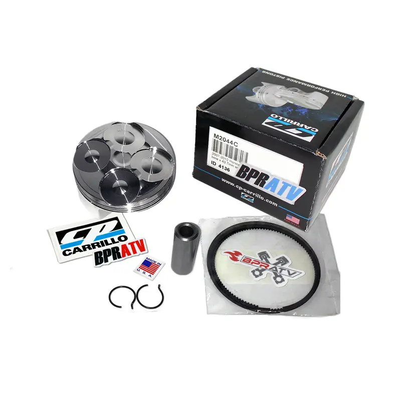 CP Carrillo M2044C CRF150R 13:1 Forged Piston Kit 66mm Std OEM Bore Flat Valves