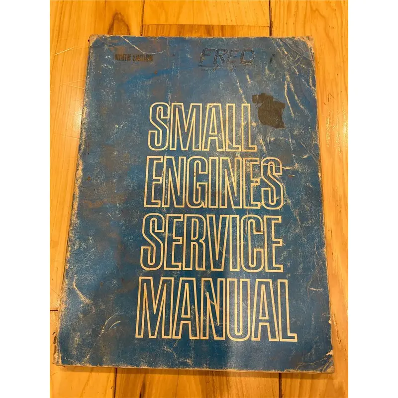 Small Engine Service Manual Repair Ninth Edition