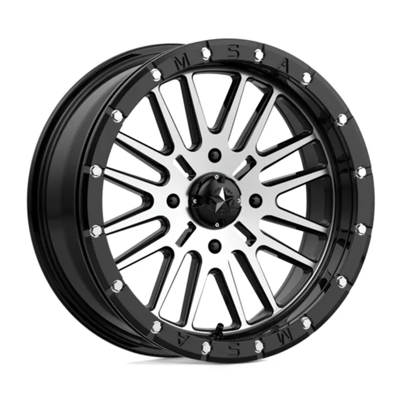 M37 18X7 4X156 G-BLK MACH 10MM