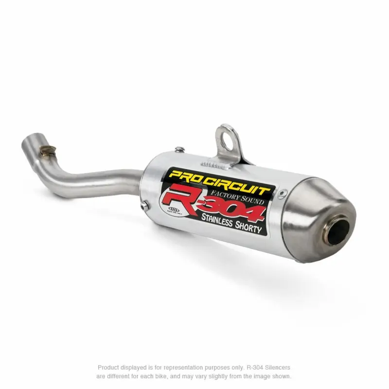 Pro Circuit R-304 Shorty Race Silencer - Honda CR125R 1993-1997 | SH93125-RE