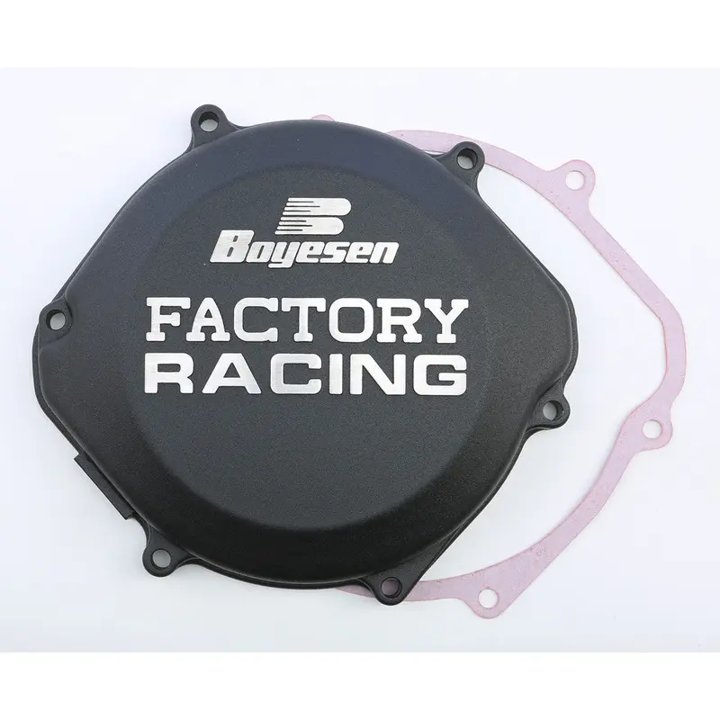 BOYESEN FACTORY RACING CLUTCH COVER BLACK CC-02B