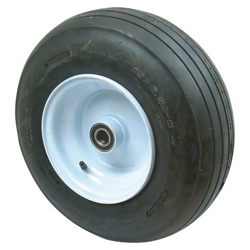 Complete Wheel, 16 x 6.50 - 8, 8'', 6PR, Multi Ribbed - S.21398