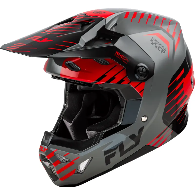 Formula Cp Slice Helmet Grey/Red/Black Xs