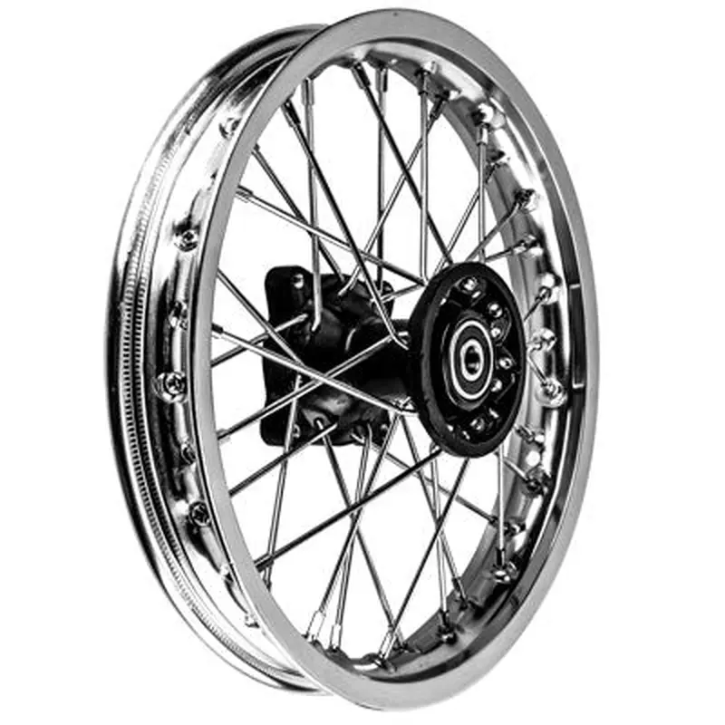 Rim Wheel - Front - 12.0 x 1.4 Inch - 12mm ID - 32 Spokes - Dirt Bike - Version 1204