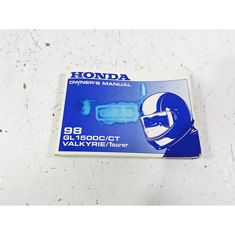 1998 Honda GL1500 Valkyrie Tour Owners Manual  00X31-MZ0-6200
