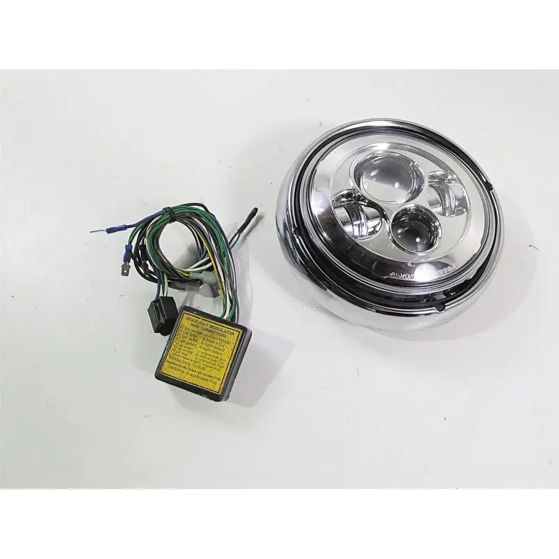 1999 Harley Touring FLHTCUI E-Glide Led Headlight Head Light Lamp 67755-81A