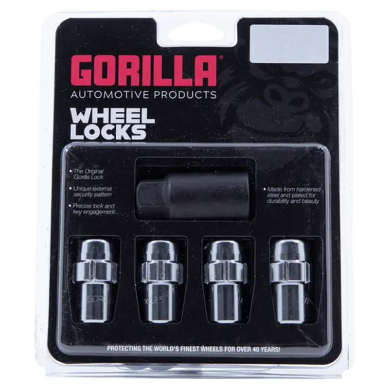 GORILLA LOCK STD MAG 12-1.25 CHR CLAM